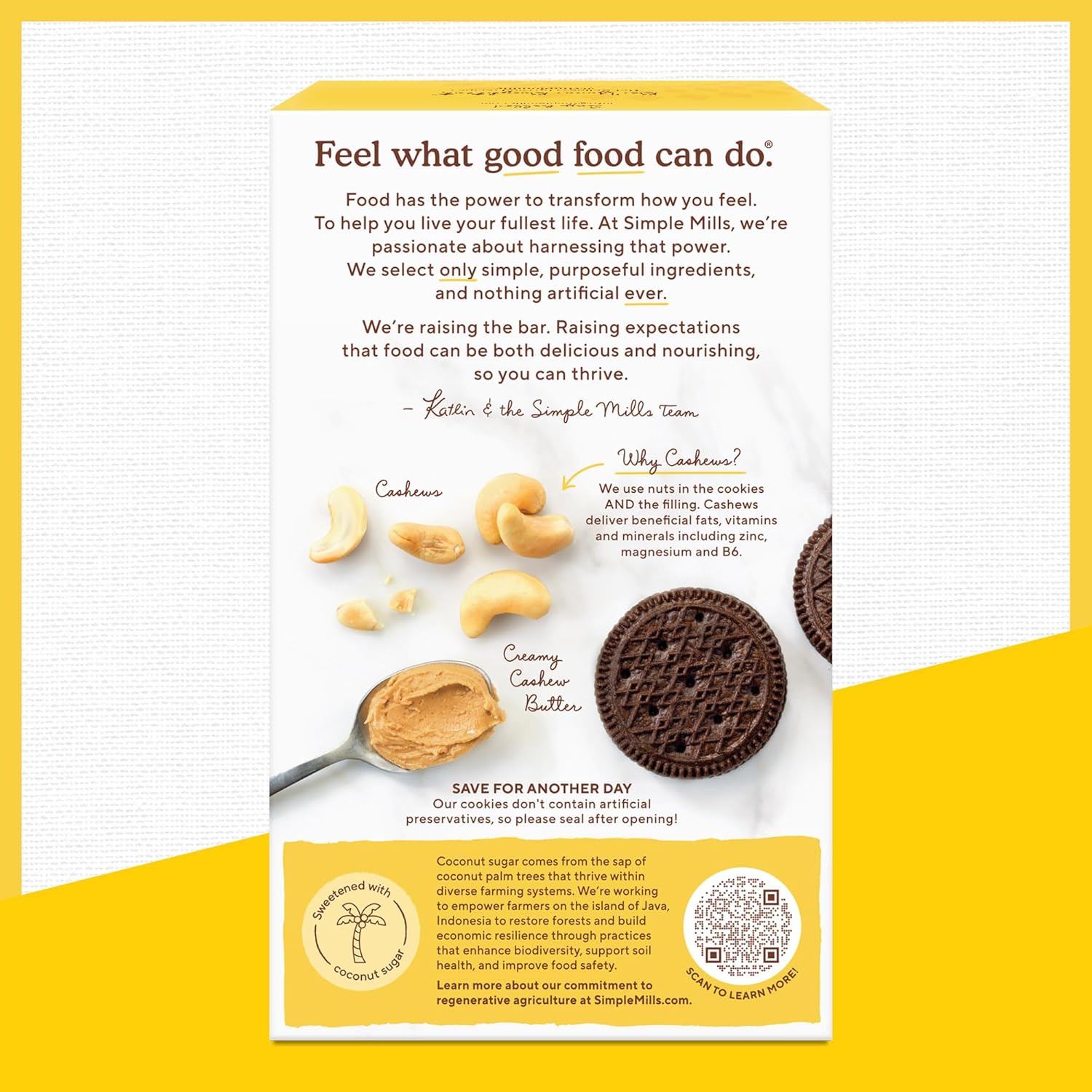 crispy cookie exterior with creamy nut-butter filling