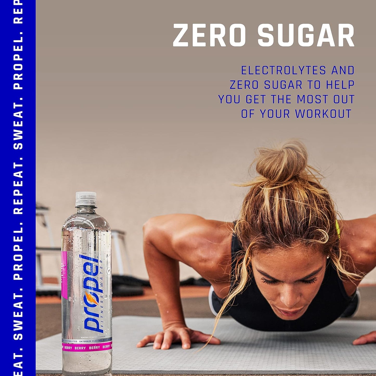 electrolyte blend designed to replace what is lost in sweat