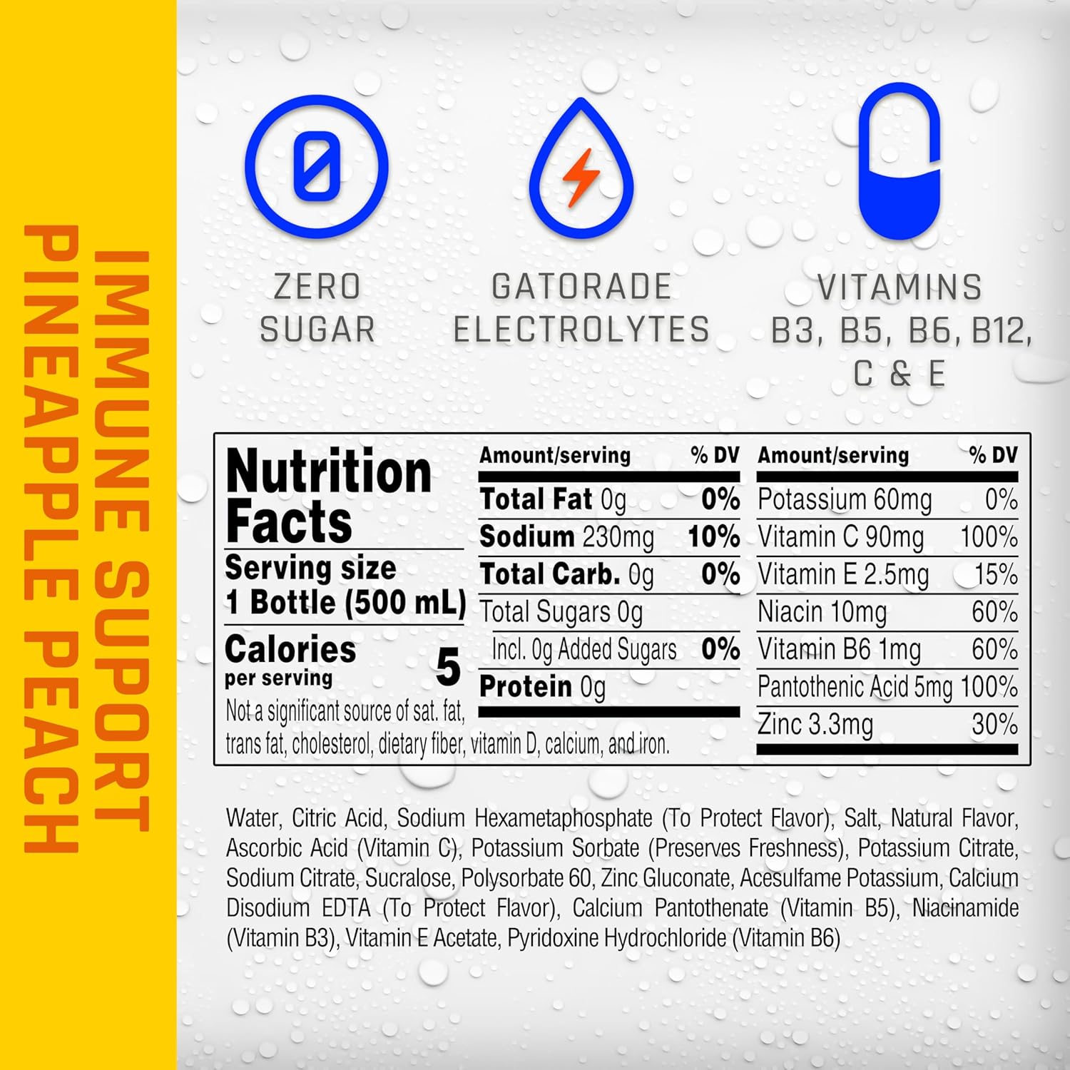 gatorade electrolytes to replace what is lost in sweat