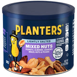 PLANTERS Mixed Nuts – Kid-Friendly Snack for Road Trips, Birthday Parties, and Lunchboxes, 10.3 oz Canister