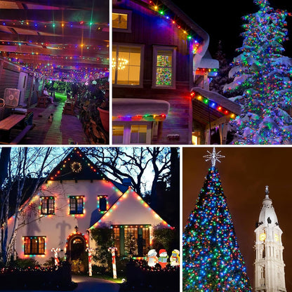 Lumify Solar Twinkle Lights – Effortless Scandinavian-Style Backyard & Porch Lighting, 8 Modes