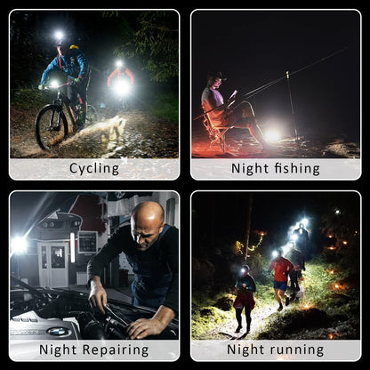 MAKDAK 180° Rotatable Mini Flashlight – Adjustable Under-the-Hood Light for Mechanic Hobbyists