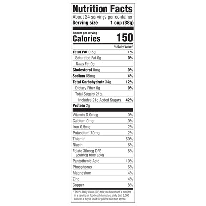 Malt-O-Meal Golden Puffs Sweetened Puffed Wheat Cereal – Grab-and-Go Office Snack for Long Workdays, 32 oz Resealable Bag