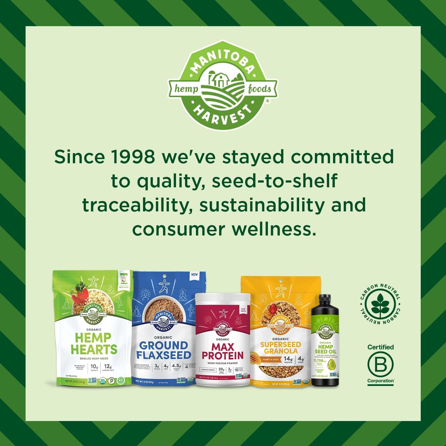 Manitoba Harvest Three-Seed Protein Blend – Holiday Pantry Gift for Smoothie Lovers and Clean-Eating Enthusiasts