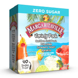Margaritaville Singles to Go Powdered Mix – Birthday Gift for the WaterTok Enthusiast, 40-Pack of Tropical Flavors
