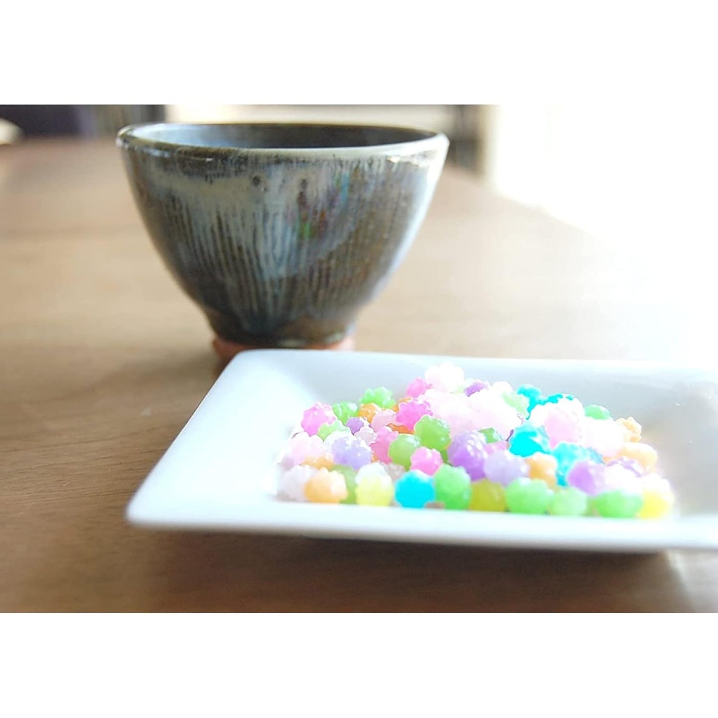 MARUTA Candy Konpeito – 50 Single-Serve Sugar Crystal Packs, an Easy-Share Outdoor Treat for Backyard BBQs, Park Days & Beach Picnics