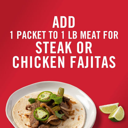 McCormick Fajita Seasoning Mix – Holiday Gift Basket Add On for Home Cooks and Grill Enthusiasts