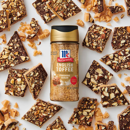 McCormick Finishing Sugar – High-End Edible Gift Experience, Four Limited Edition Seasonal Flavors
