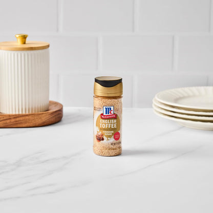 McCormick Finishing Sugar – High-End Edible Gift Experience, Four Limited Edition Seasonal Flavors