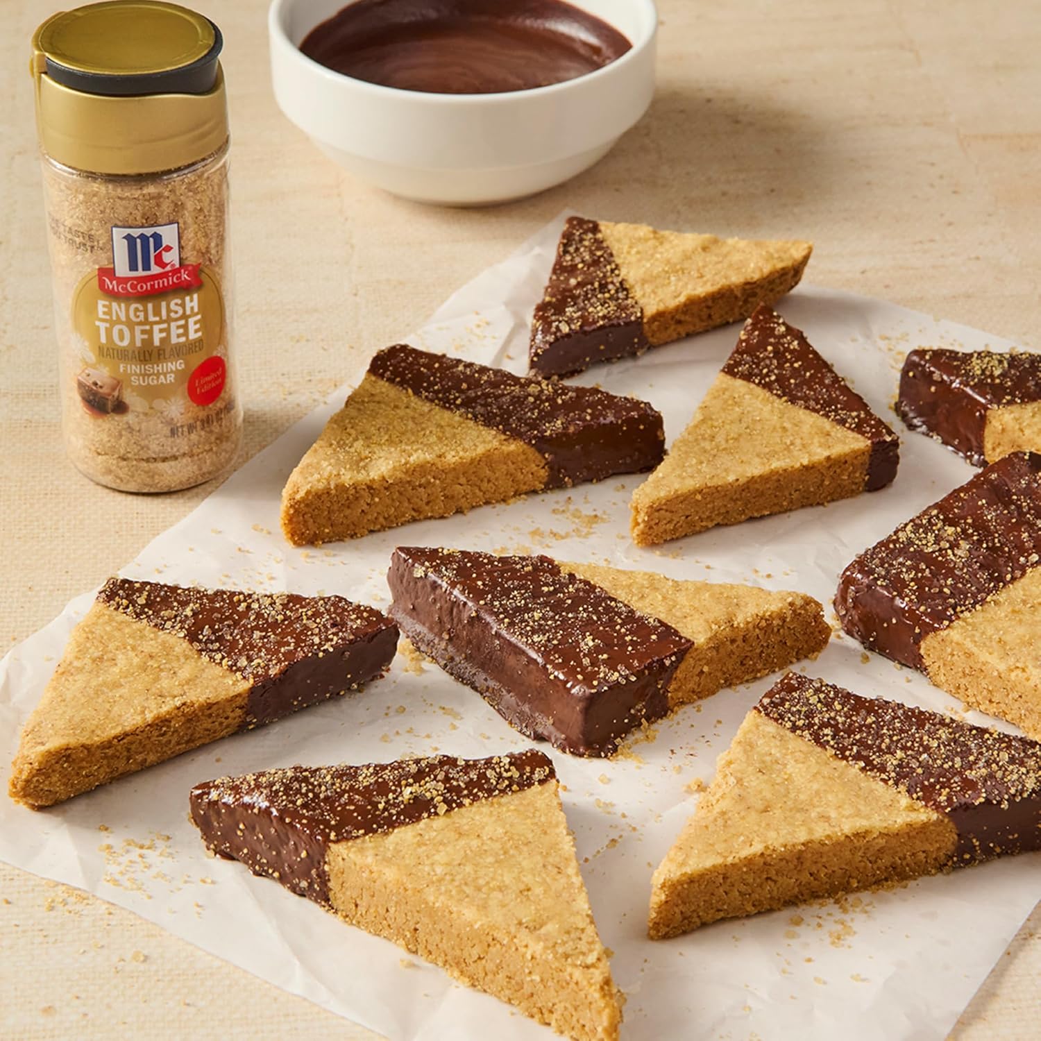 McCormick Finishing Sugar – High-End Edible Gift Experience, Four Limited Edition Seasonal Flavors