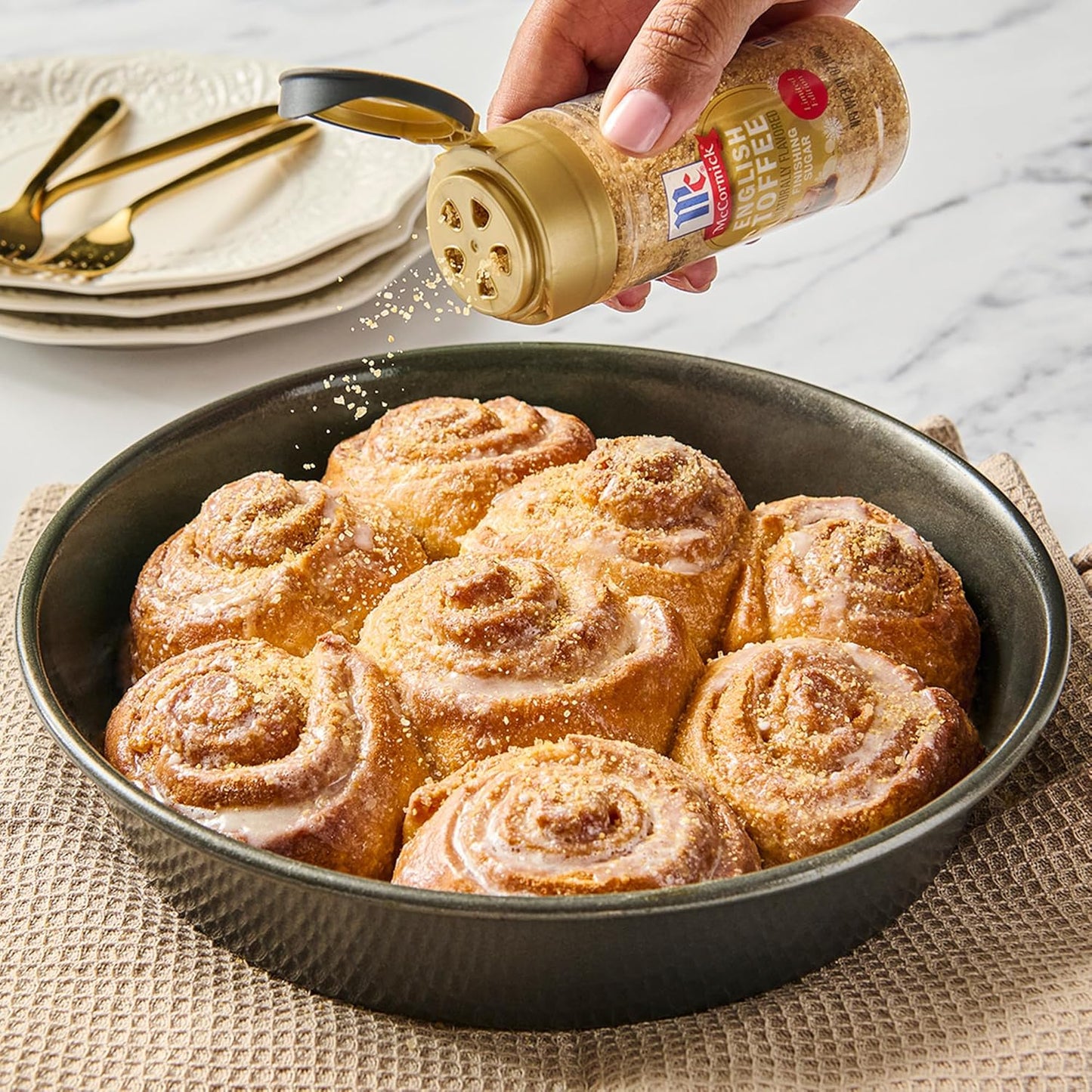 McCormick Finishing Sugar – High-End Edible Gift Experience, Four Limited Edition Seasonal Flavors