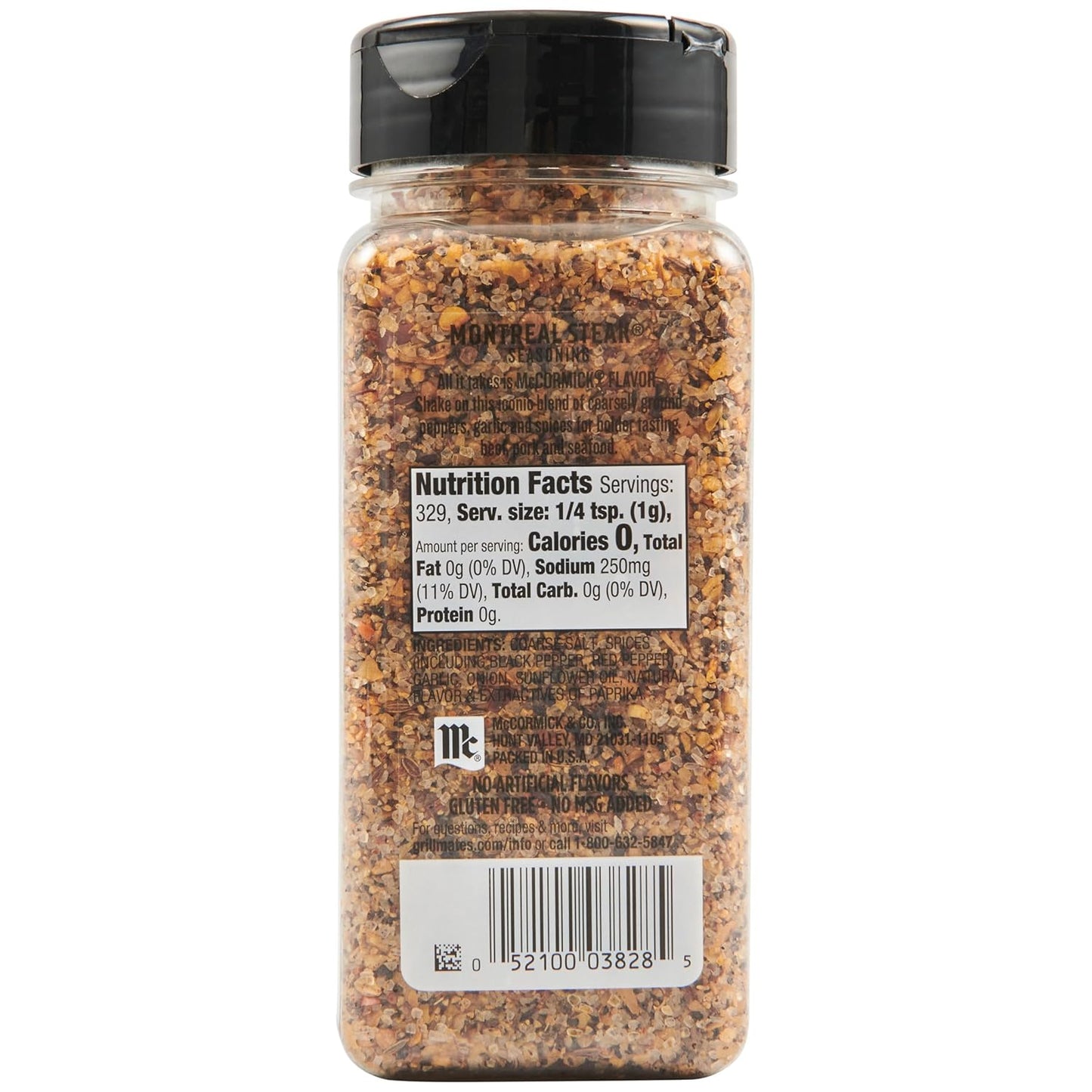 McCormick Grill Mates Montreal Steak Seasoning – Easy Shake-On Blend for Fast Indoor Grill Stations and Home Kitchens