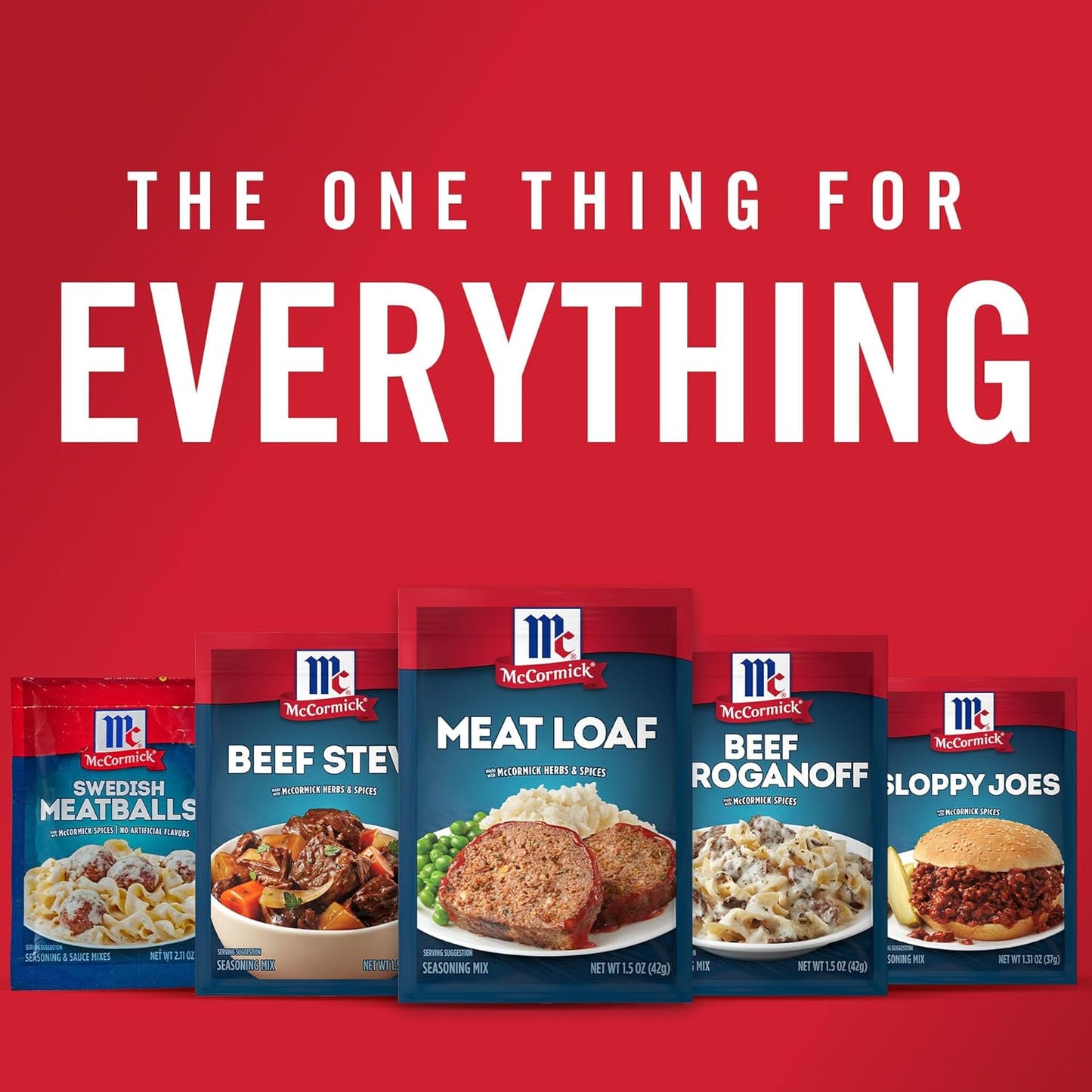 McCormick Meat Loaf Seasoning Mix – Potluck and Gathering Main Dish for the Dining Table