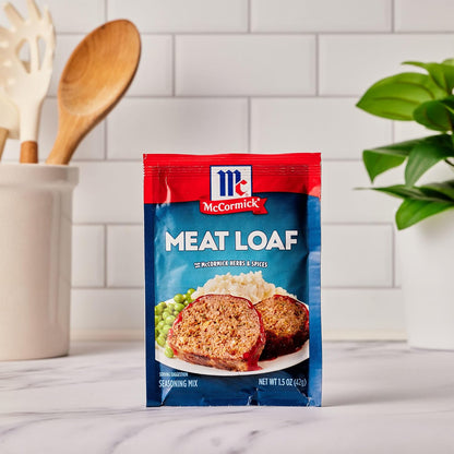 McCormick Meat Loaf Seasoning Mix – Potluck and Gathering Main Dish for the Dining Table