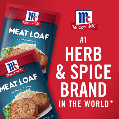 McCormick Meat Loaf Seasoning Mix – Potluck and Gathering Main Dish for the Dining Table