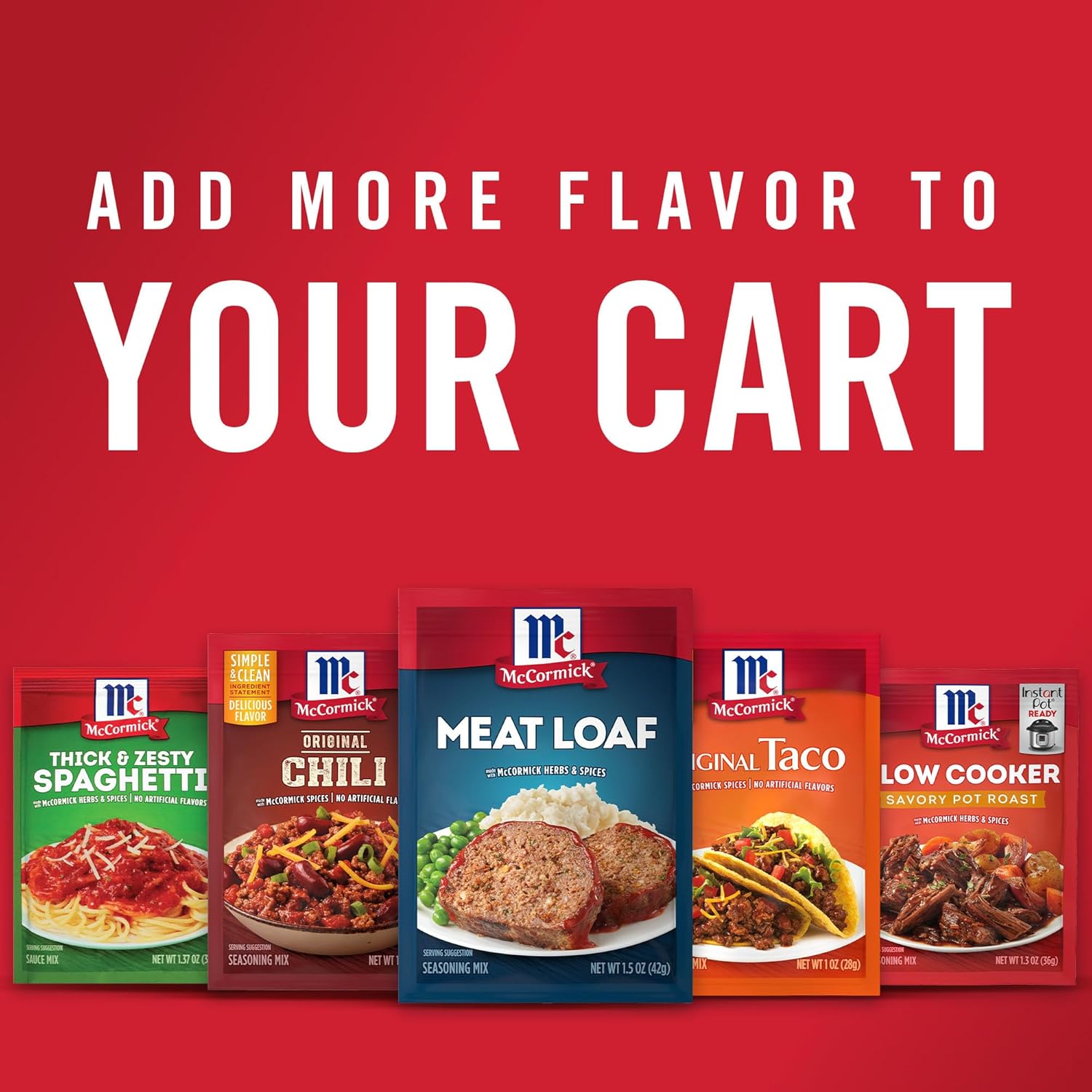 McCormick Meat Loaf Seasoning Mix – Potluck and Gathering Main Dish for the Dining Table