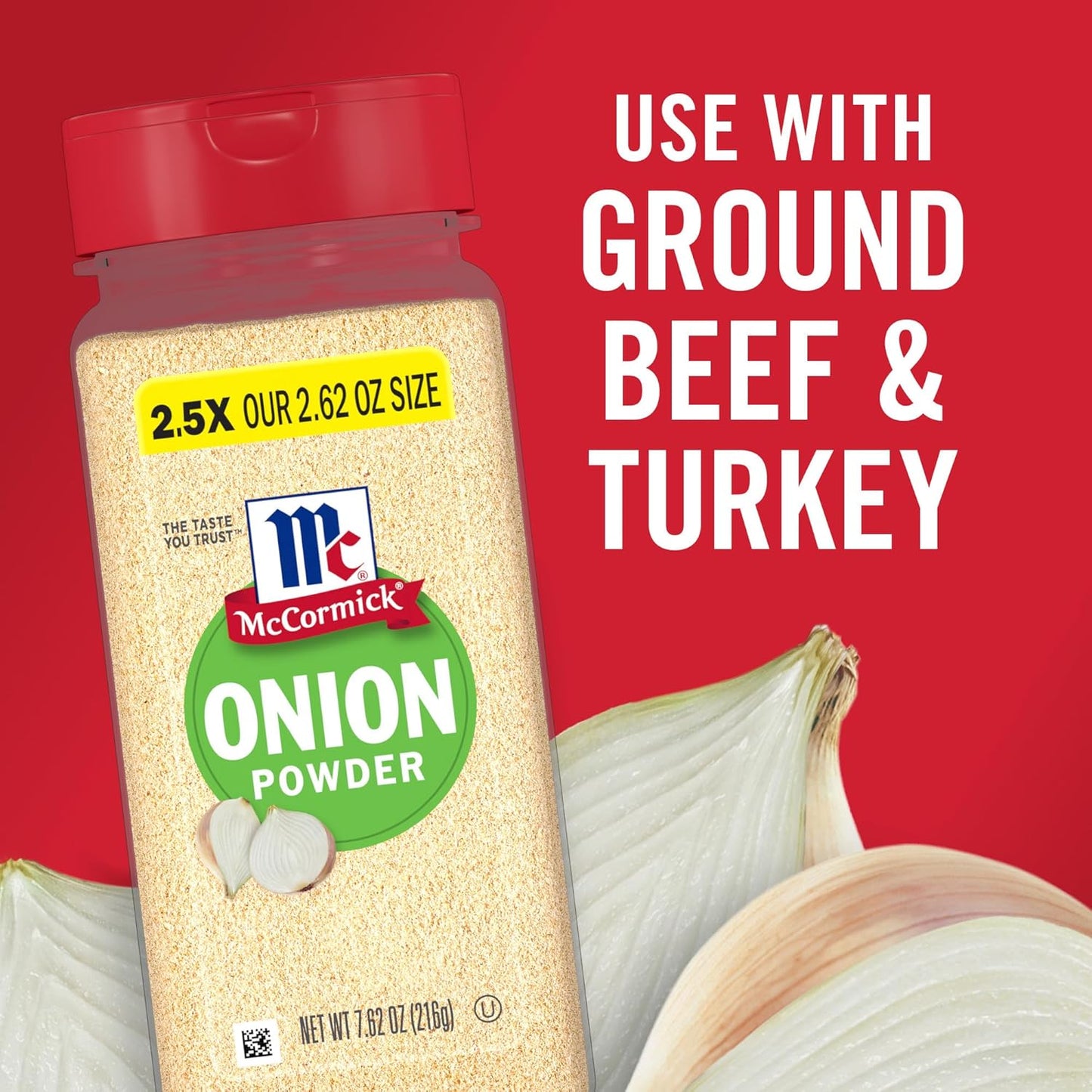 McCormick Onion Powder 7.62 oz – Bulk Grilling Seasoning for Backyard Chefs