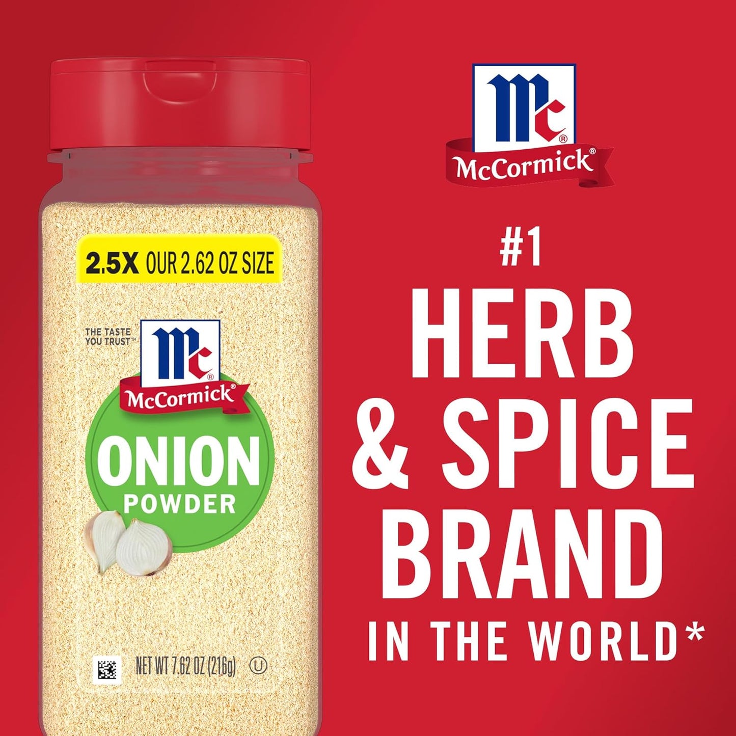McCormick Onion Powder 7.62 oz – Bulk Grilling Seasoning for Backyard Chefs