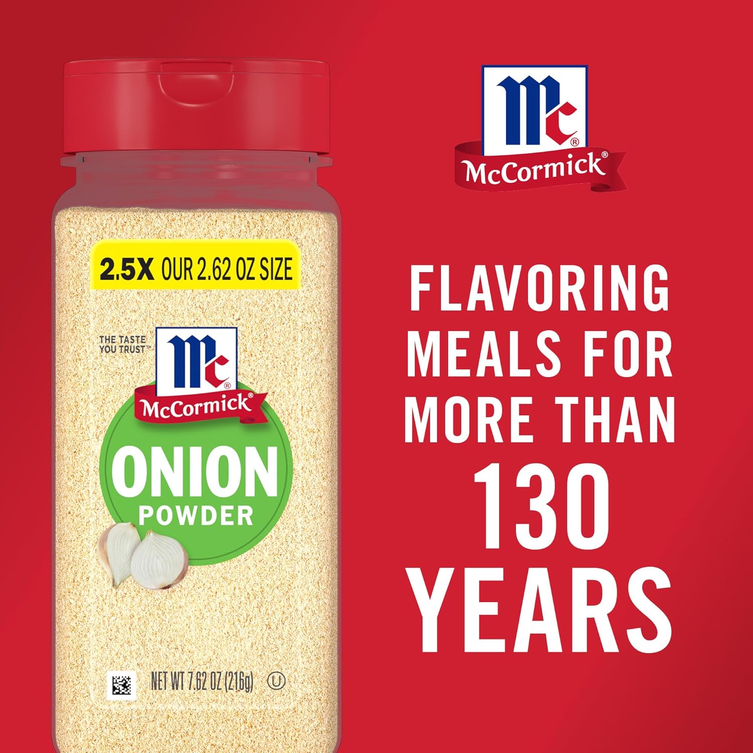 McCormick Onion Powder 7.62 oz – Bulk Grilling Seasoning for Backyard Chefs