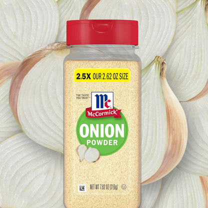McCormick Onion Powder 7.62 oz – Bulk Grilling Seasoning for Backyard Chefs