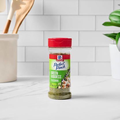 McCormick Perfect Pinch Green Goddess – Flip-Top Shaker for Picnic Tables, Picnics, and Outdoor Salad Bars