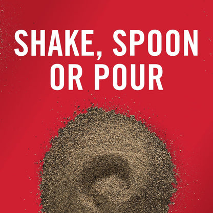 McCormick Pure Ground Black Pepper – Quick Flavor Finish for Efficient Dinner Routines