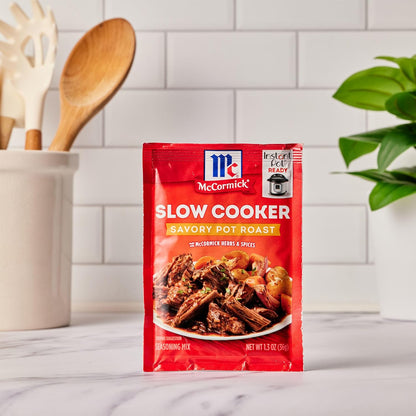 McCormick Savory Pot Roast Seasoning – Set-and-Forget Slow Cooker and Pressure Cooker Time Saver