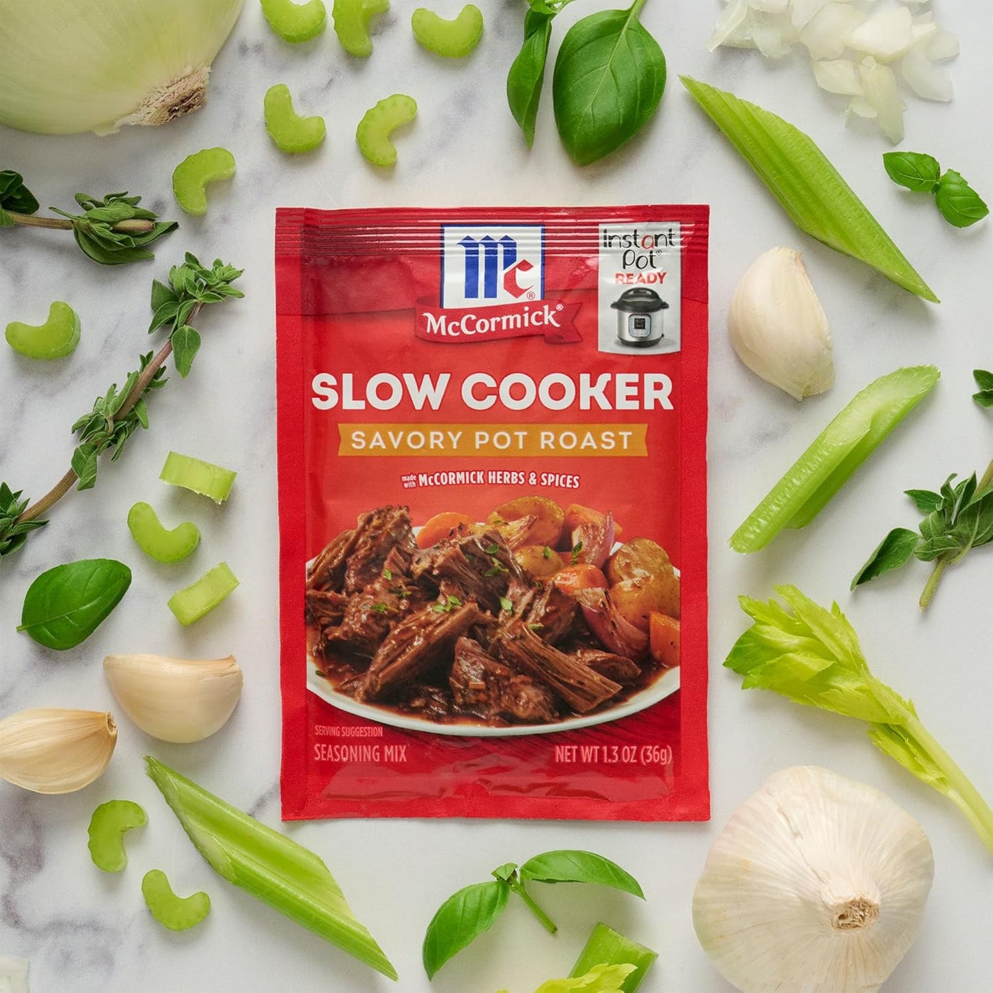 McCormick Savory Pot Roast Seasoning – Set-and-Forget Slow Cooker and Pressure Cooker Time Saver