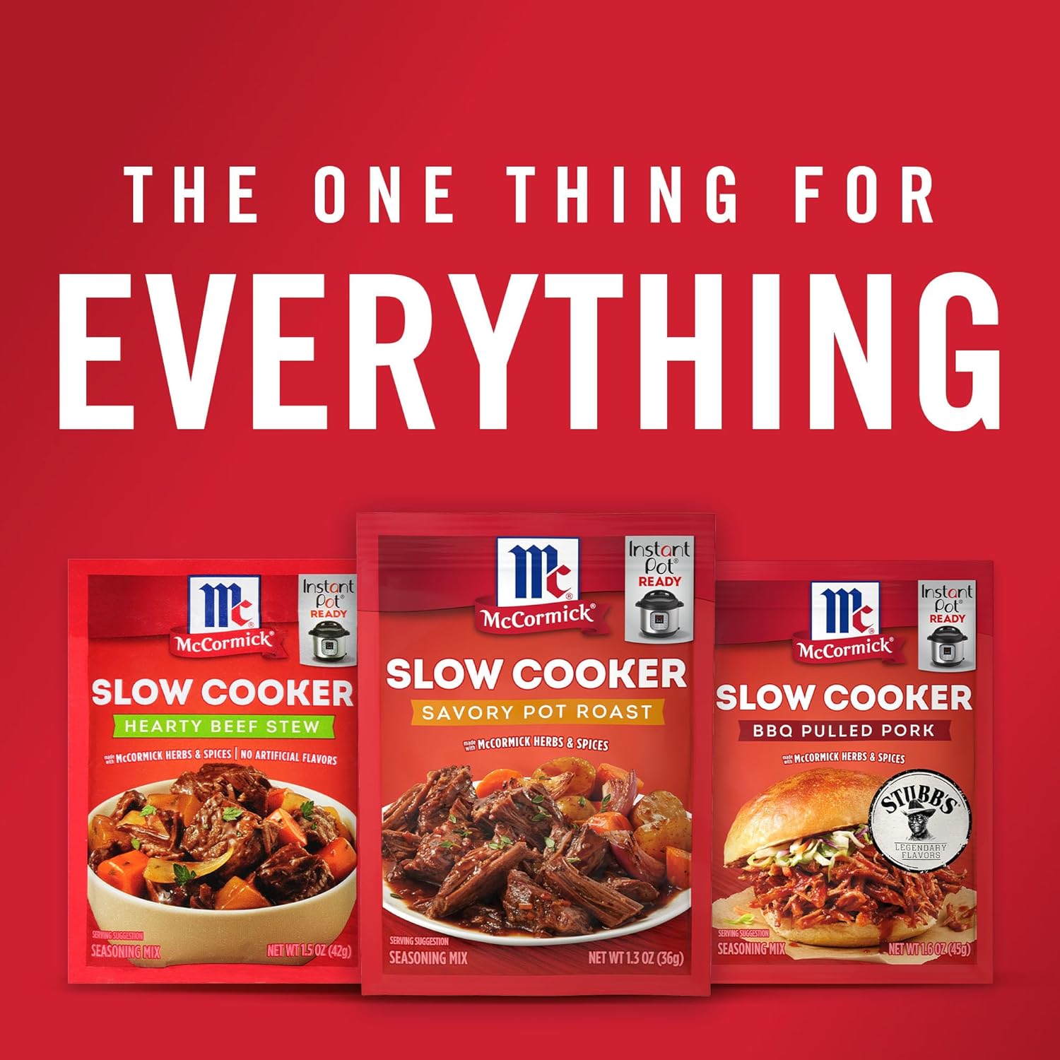 McCormick Savory Pot Roast Seasoning – Set-and-Forget Slow Cooker and Pressure Cooker Time Saver