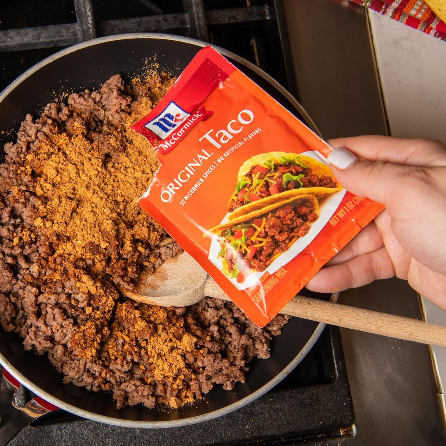 McCormick Taco Seasoning Mix – Comfort Food Seasoning for Cozy Homemade Taco Night Rituals