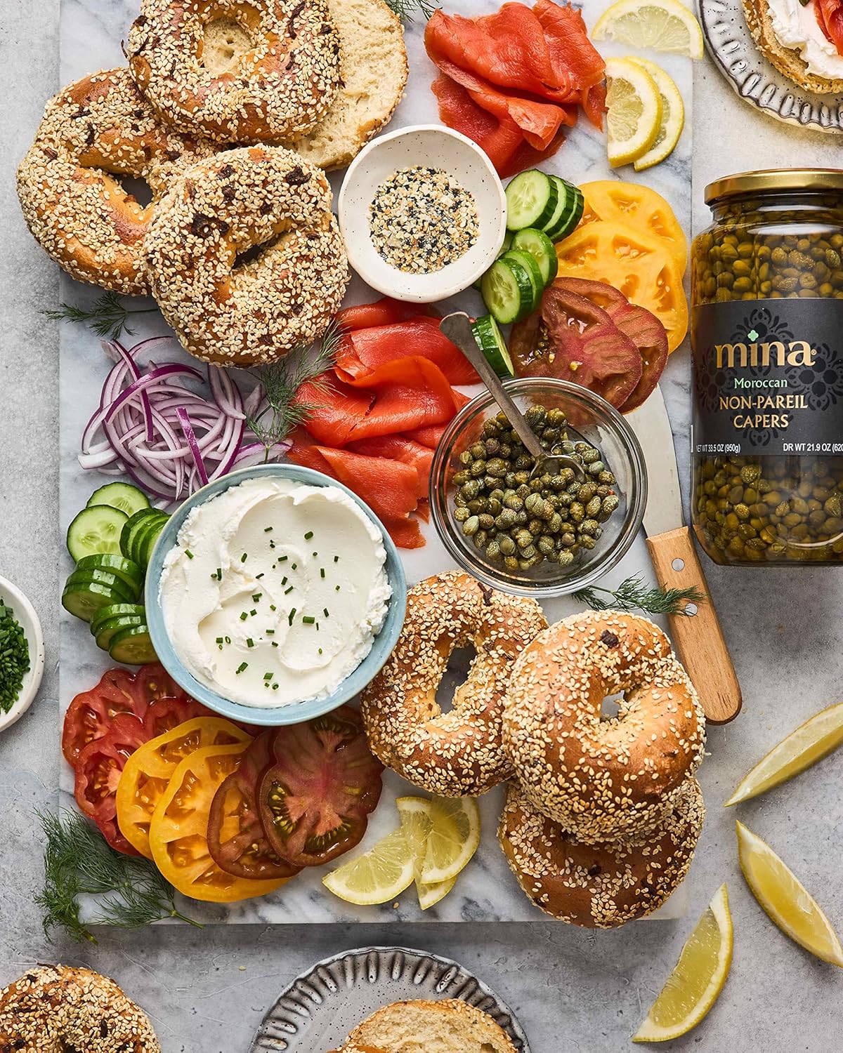 Mina Moroccan Capers Non Pareil 7 oz – Gourmet Pantry Upgrade for Elevated Everyday Cooking