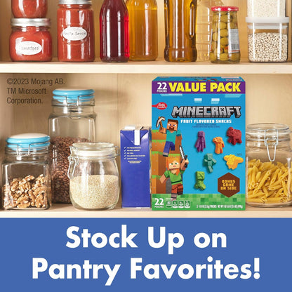 Minecraft Character Gummies No Artificial Colors – Wholesome Lunchbox Snack for Mindful Parents