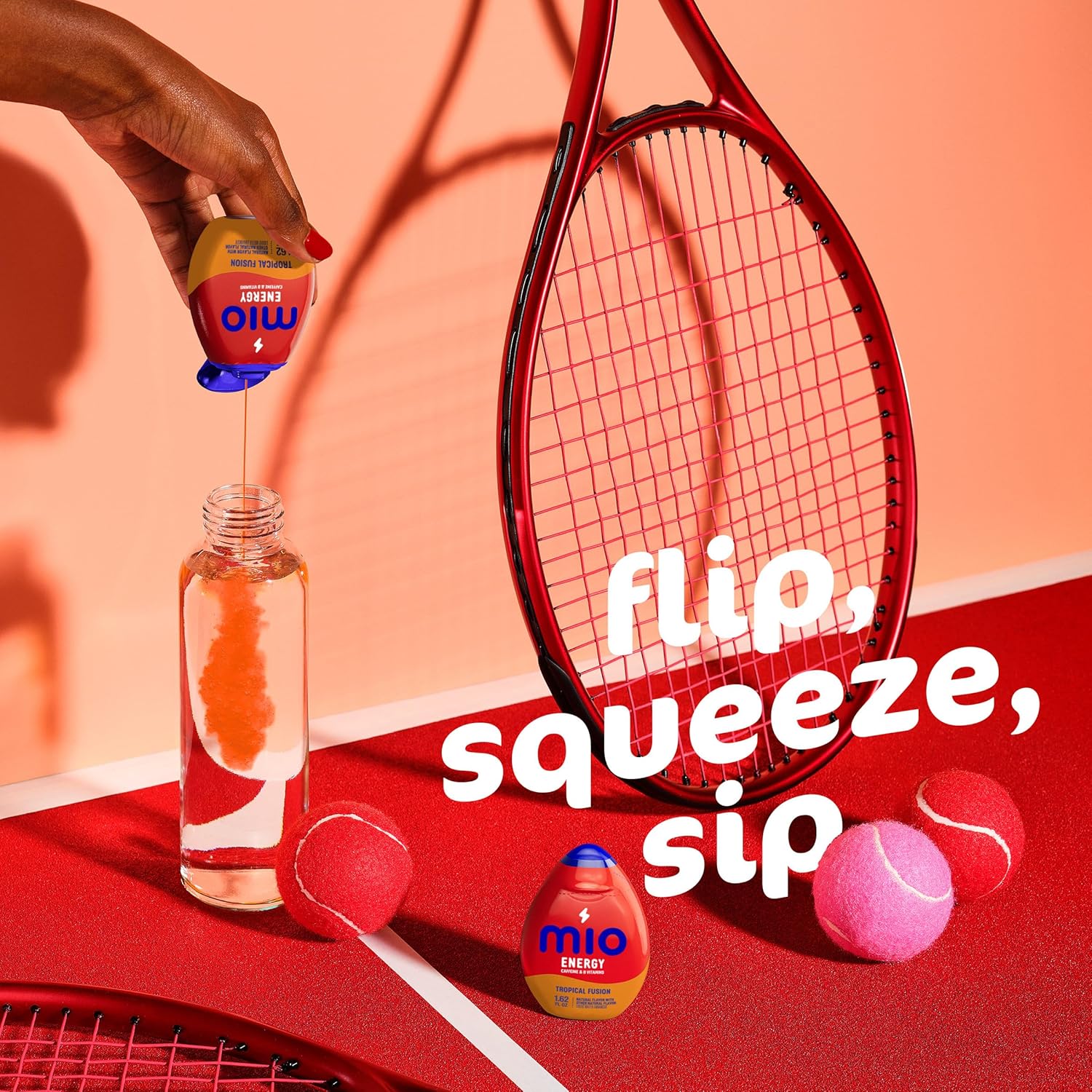 mio Energy Tropical Fusion – Simple Squeeze to Flavor Water, No Sugary Soda Replacement