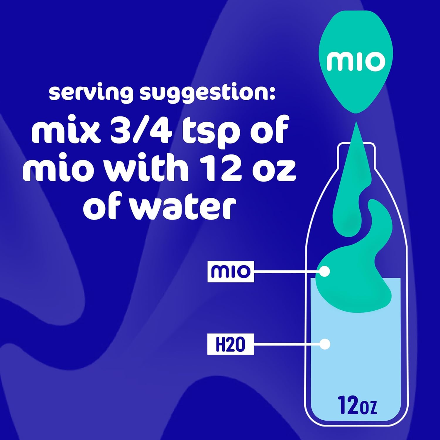 MiO Sport Berry Blast Sugar-Free Water Enhancer – Single-Bottle Berry Flavor for Clean Counter Spaces