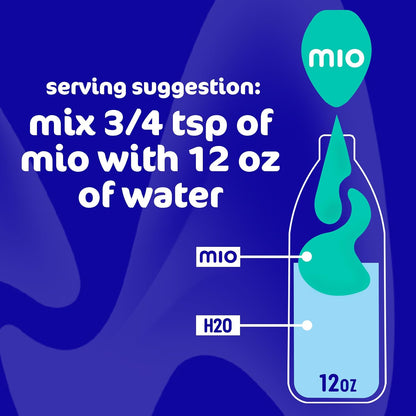 MiO Sport Berry Blast Sugar-Free Water Enhancer – Single-Bottle Berry Flavor for Clean Counter Spaces