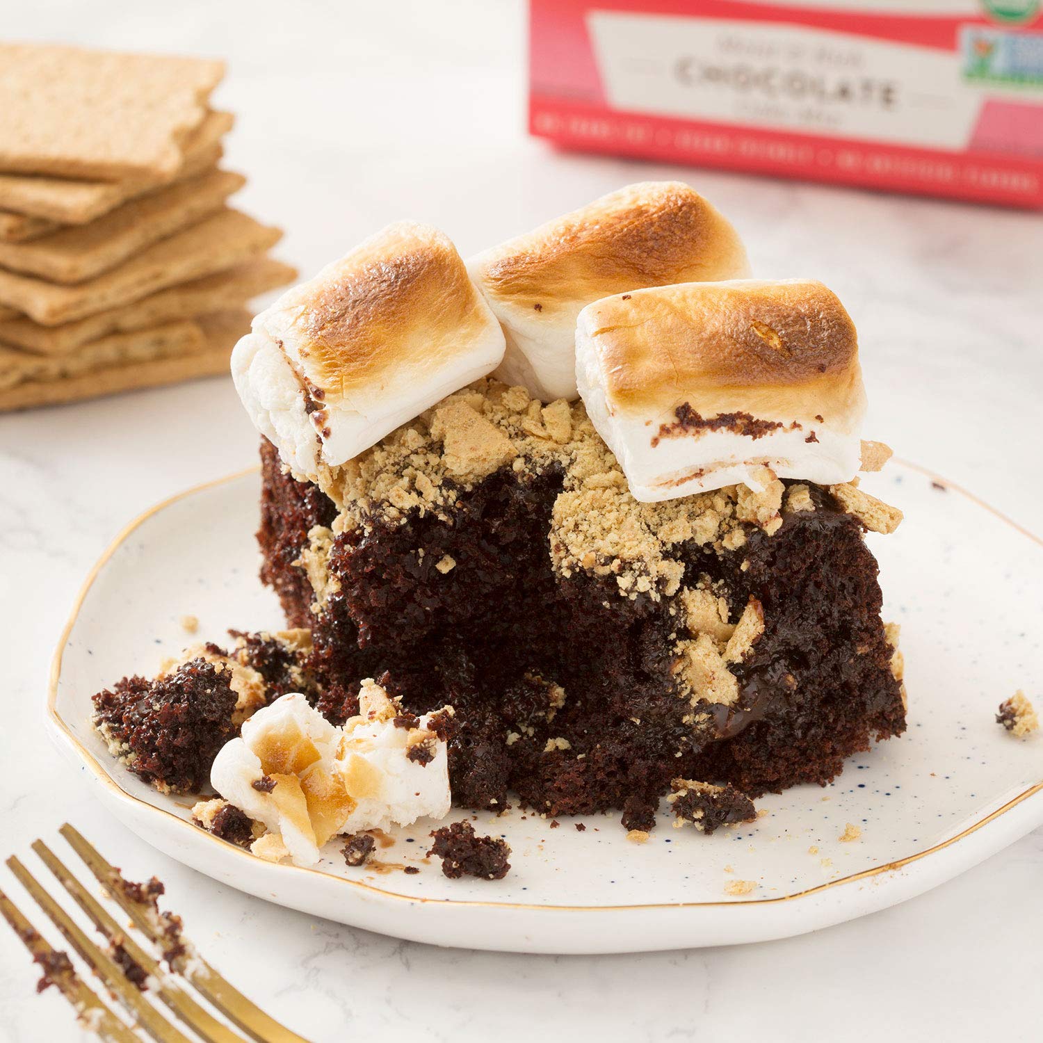 Miss Jones Baking Organic Chocolate Cake Mix – Less-Is-More Approach to Clean-Label Home Baking and Entertaining