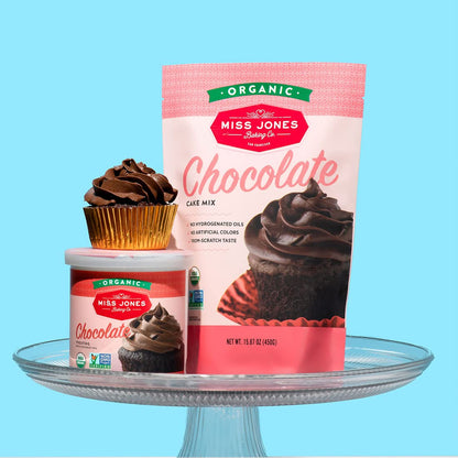 Miss Jones Baking Organic Chocolate Cake Mix – Less-Is-More Approach to Clean-Label Home Baking and Entertaining