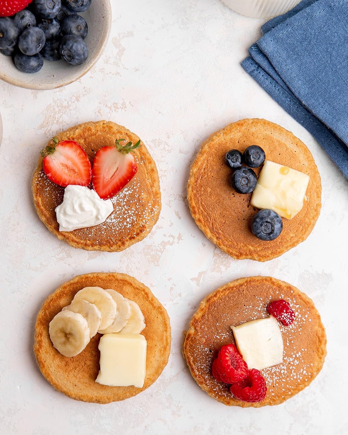 Miss Jones Baking Original Pancake Mix - Quick Weekday Breakfast Staple for the Productive Home Kitchen