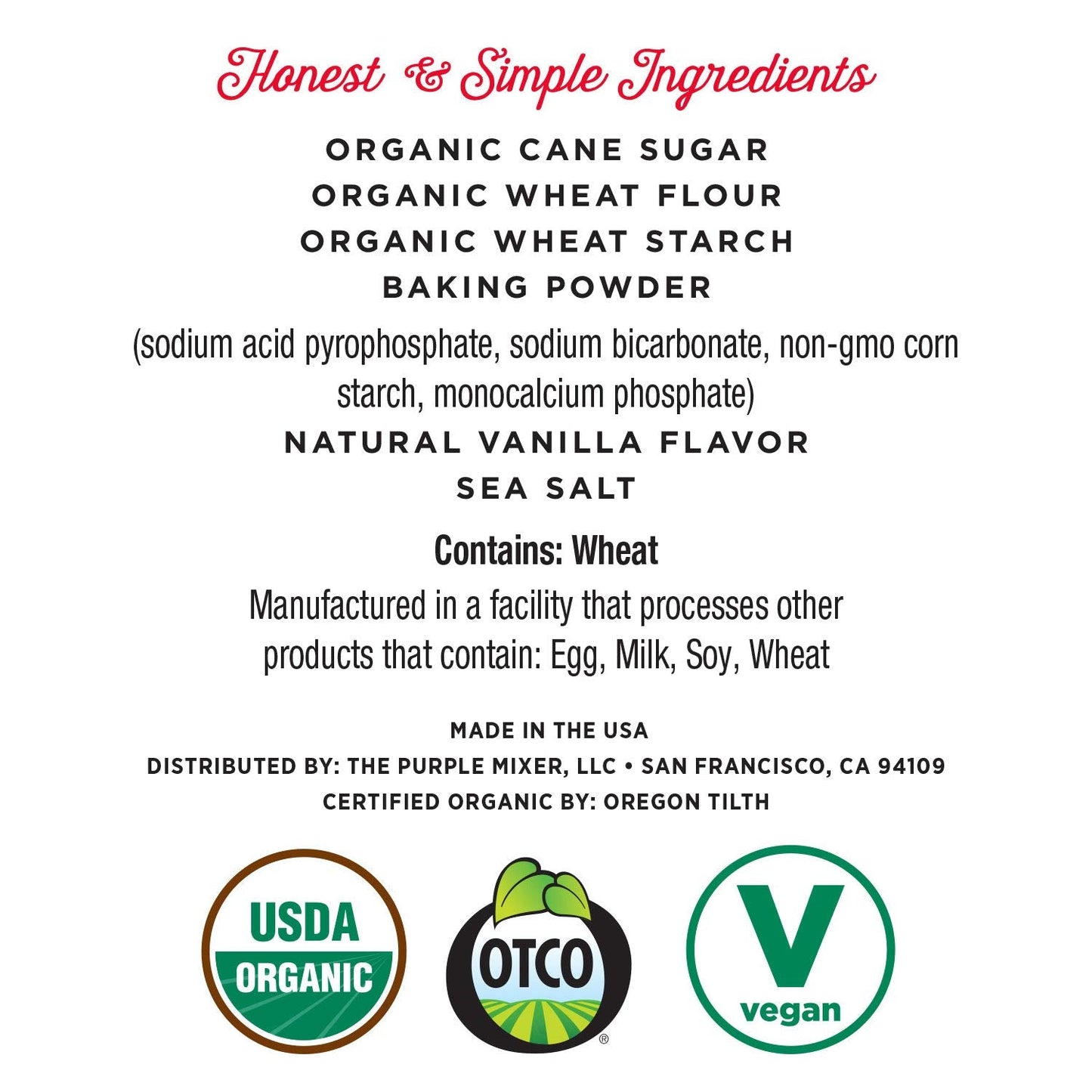 Miss Jones Baking Yellow Cake Mix – Less-is-More Baking for the Minimalist Kitchen, Non-GMO Organic Vanilla Mix Free of Unnecessary Additives