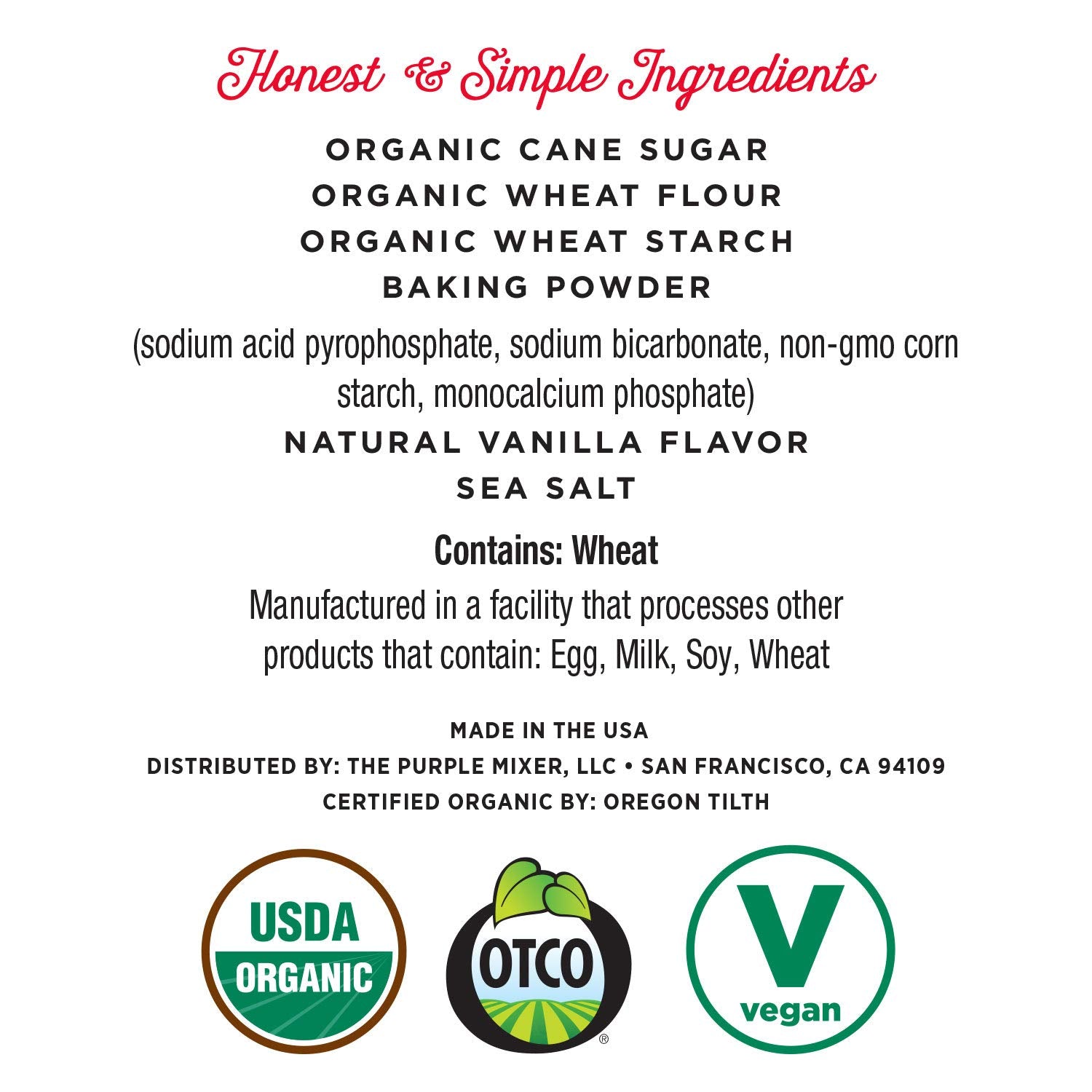 Miss Jones Baking Yellow Cake Mix – Less-is-More Baking for the Minimalist Kitchen, Non-GMO Organic Vanilla Mix Free of Unnecessary Additives