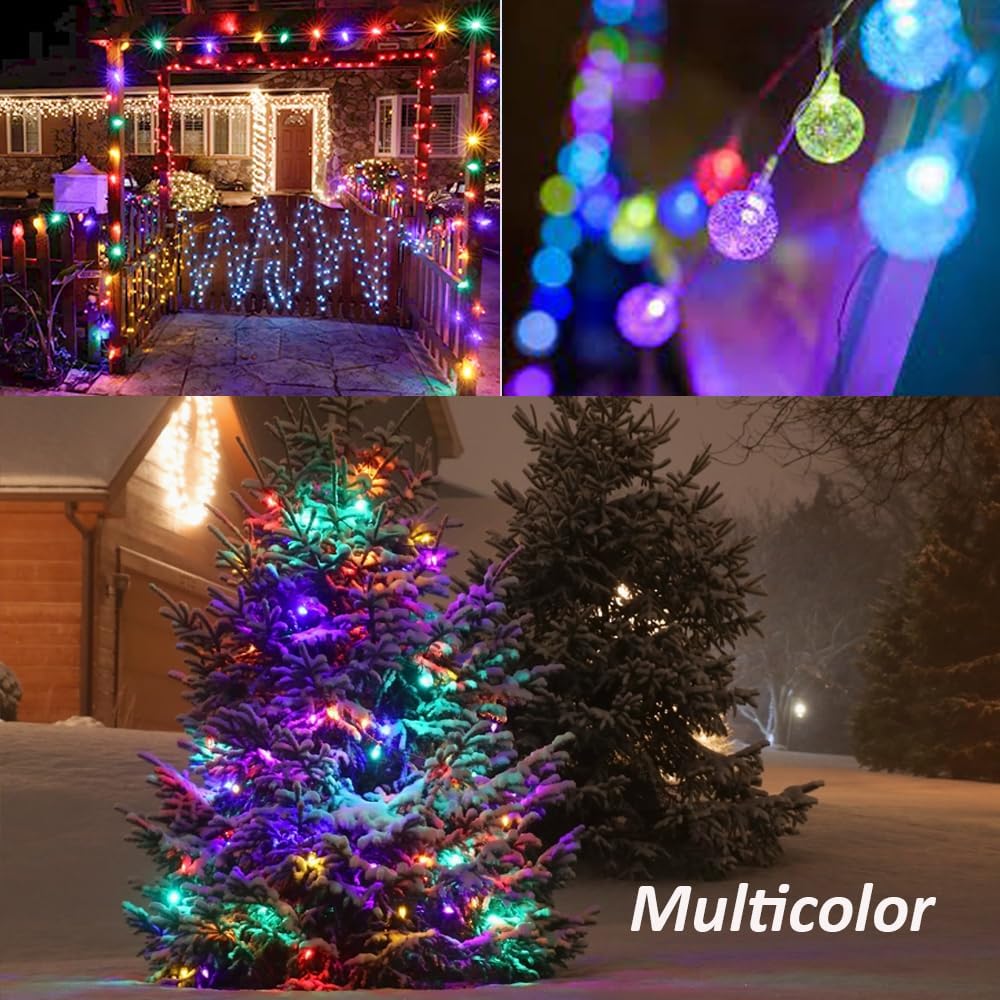 Mocalido USB Globe String Lights – Valentine's Day Gift for Girlfriend and Romantic Bedroom Mood Lighting Idea