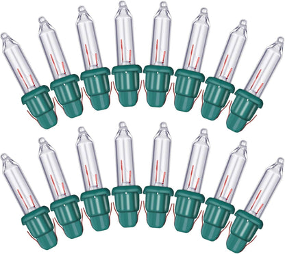 Mudder Incandescent Bulb Set – Handy Stocking Stuffer for Friends Who Decorate Wreaths Garlands and Outdoor Trees
