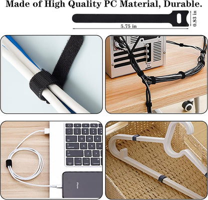 N NOROCME Wire Management Kit — Open-Plan Living Room Cable Concealment for Less-Is-More Homes