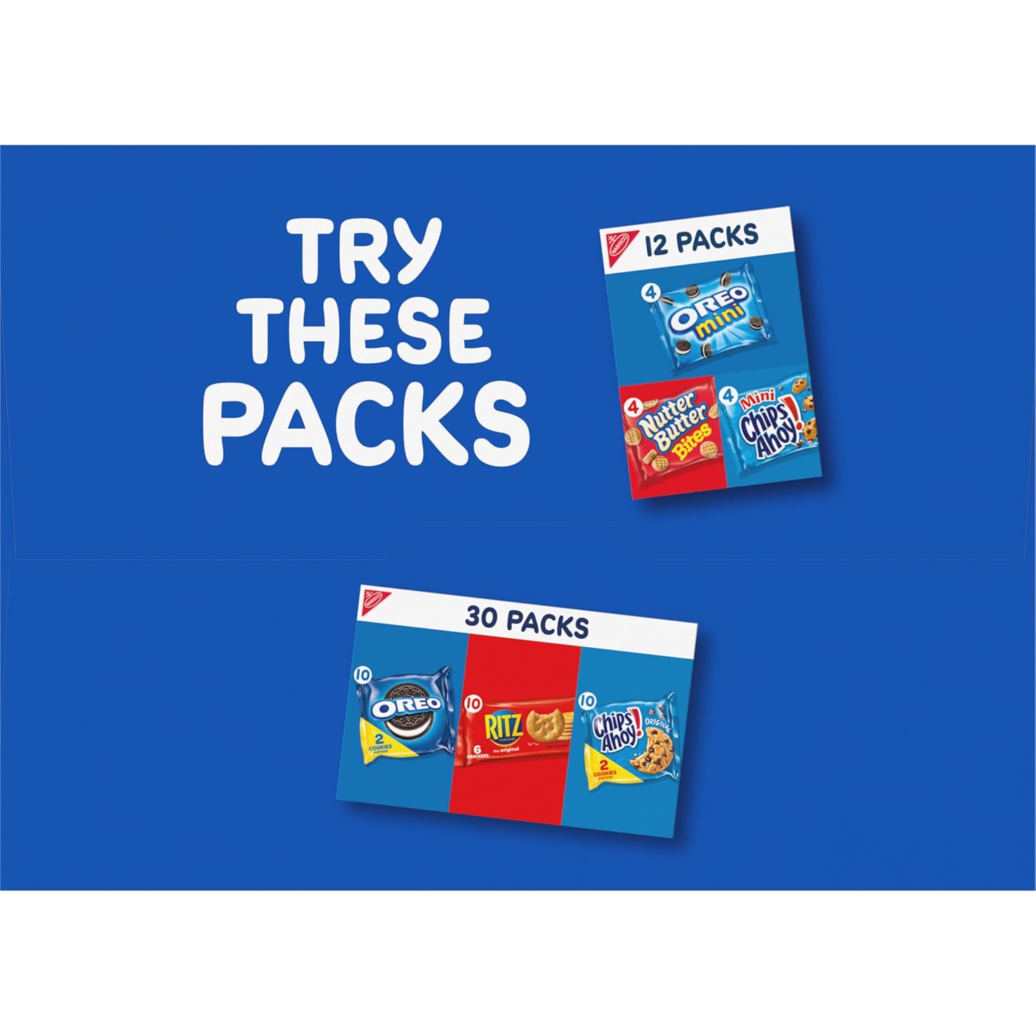 Nabisco Classic Mix Variety Pack – Holiday and Housewarming Snack Gift Featuring Four Iconic Brands in One Box