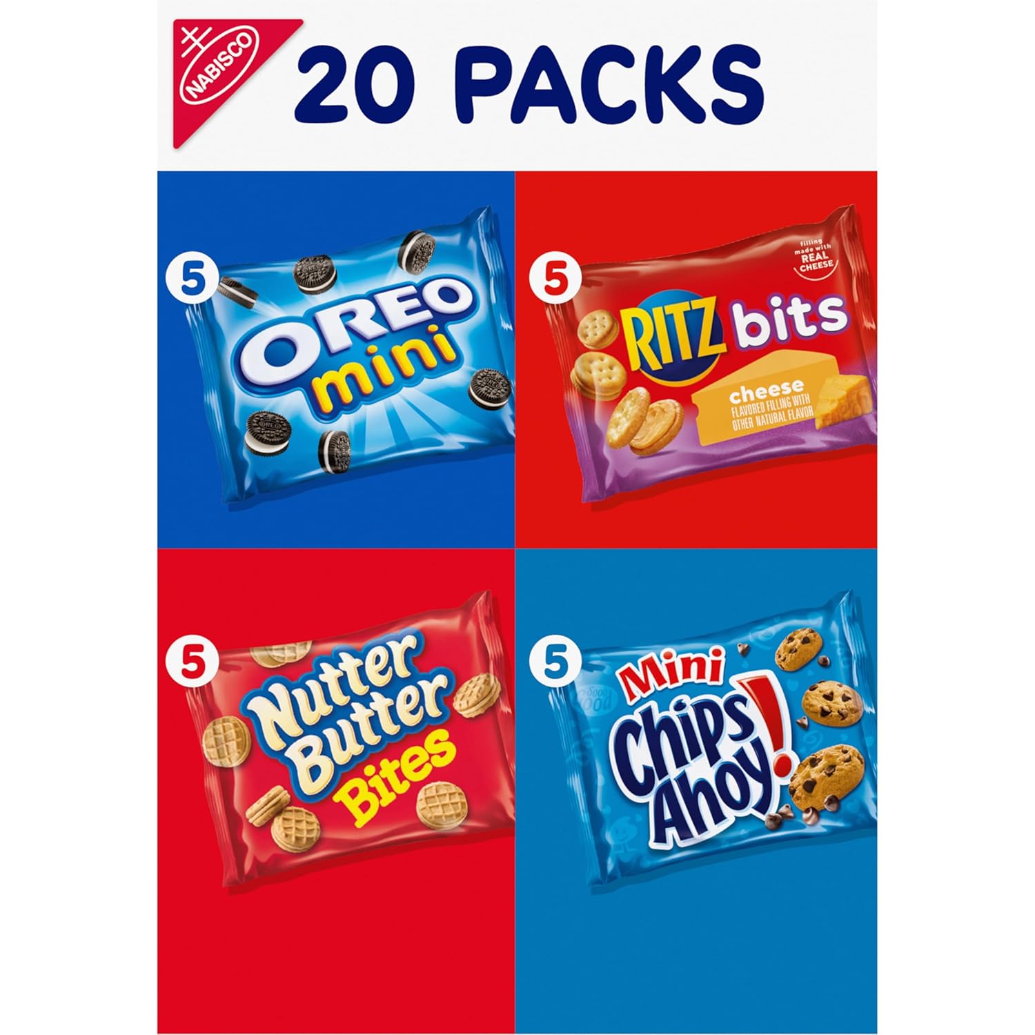 Nabisco Classic Mix Variety Pack – Holiday and Housewarming Snack Gift Featuring Four Iconic Brands in One Box