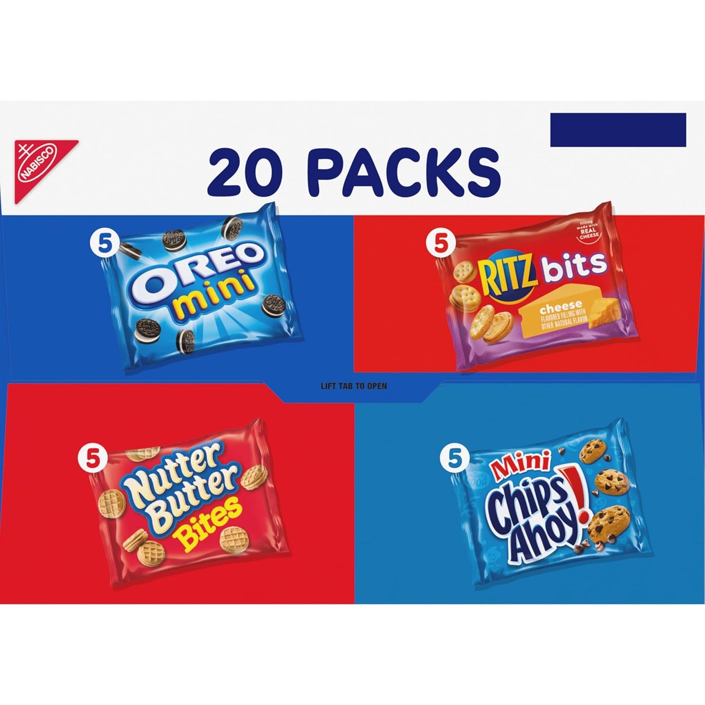 Nabisco Classic Mix Variety Pack – Holiday and Housewarming Snack Gift Featuring Four Iconic Brands in One Box