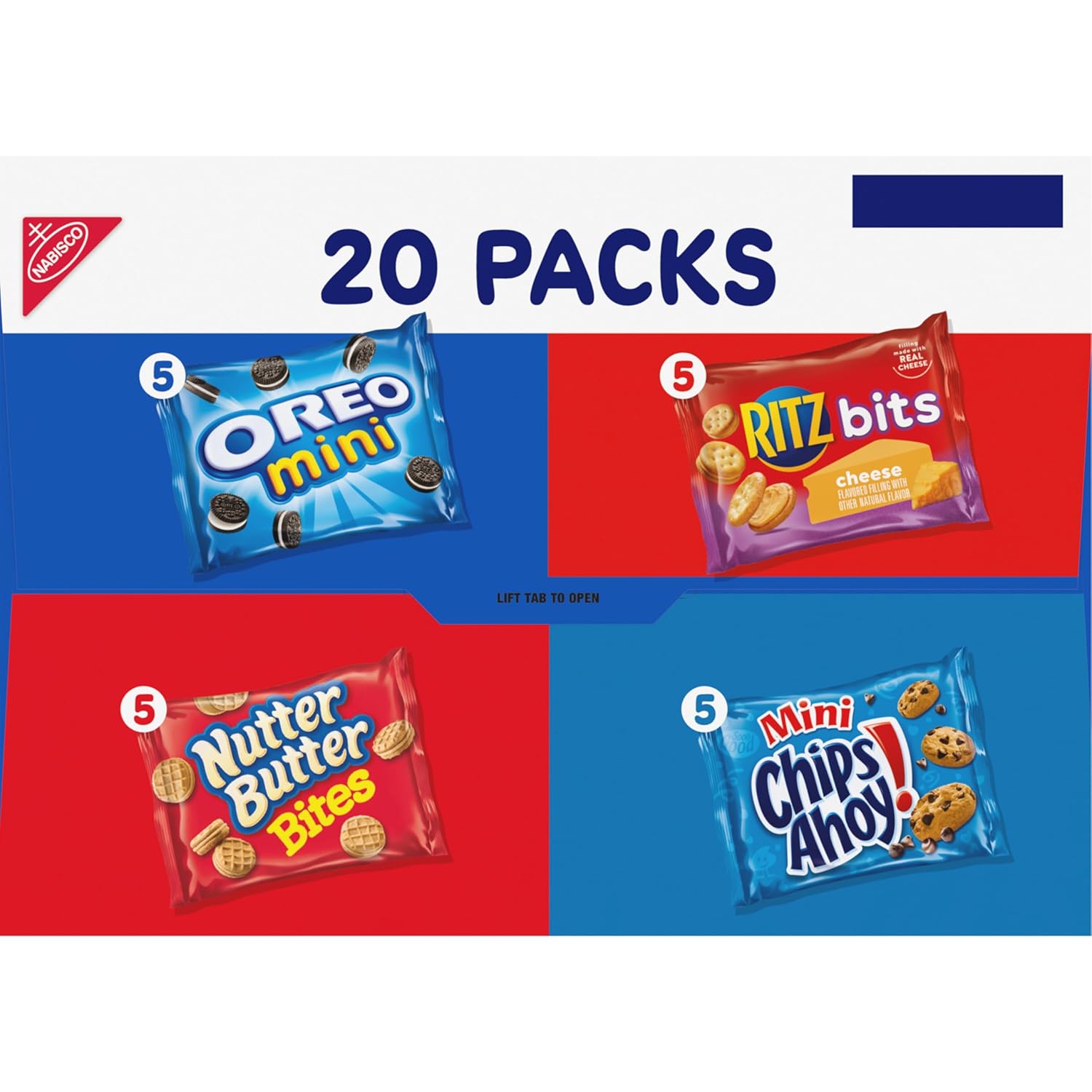 Nabisco Classic Mix Variety Pack – Holiday and Housewarming Snack Gift Featuring Four Iconic Brands in One Box
