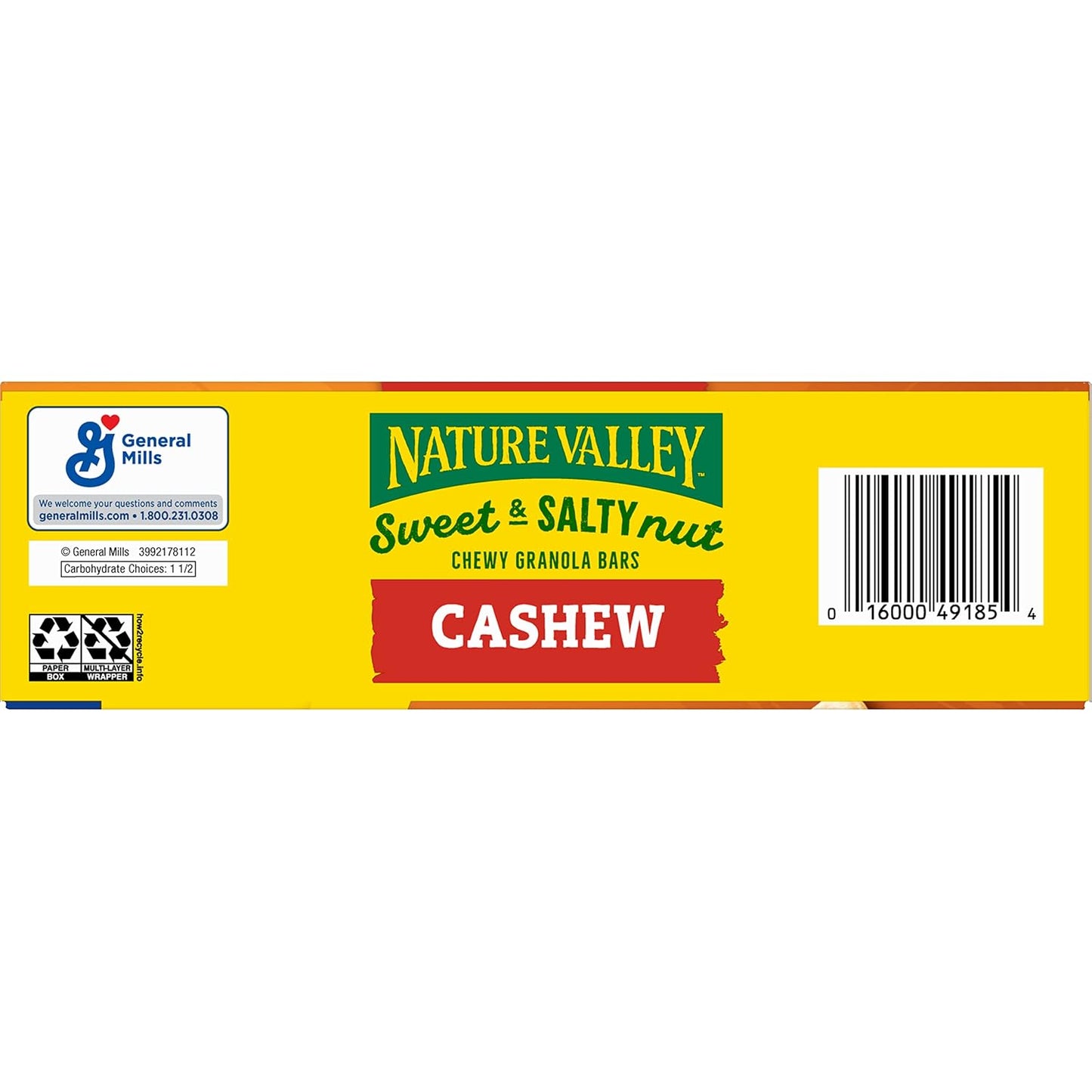 Nature Valley Sweet and Salty Nut Granola Bars – After-School Snack for Kids, No Artificial Flavors or Colors