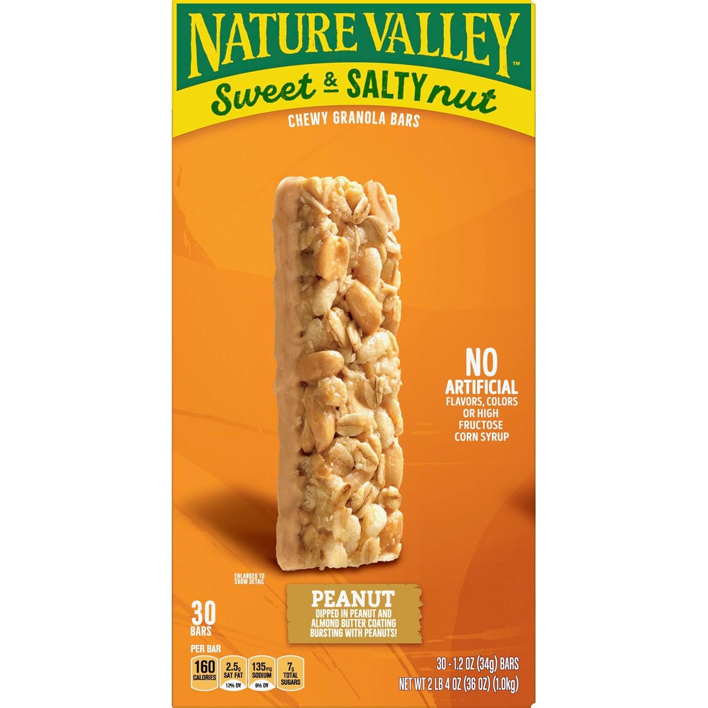 Nature Valley Sweet and Salty Nut Granola Bars – Bike Jersey Pocket Snack, Lightweight Bars for Active Days