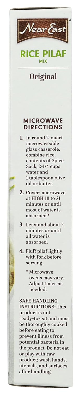 NEAR EAST Rice Pilaf – Shelf-Stable Pantry Pack for Cabin and RV Meal Prep
